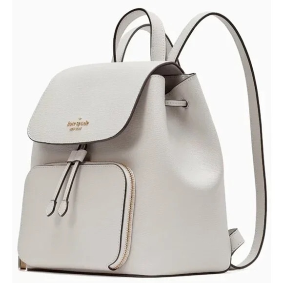 Kate Spade New York Kristi Medium Flap Backpack, White, Women’s Leather Bags main image 5
